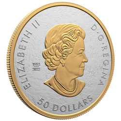 Kanadyjski Liść Klonowy - 35. rocznica 5 uncji Srebra 2023 Matte Proof