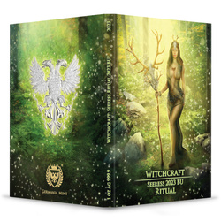 Witchcraft - Seeress Ritual plaquée or 1 once d'argent 2023 Pièce antique