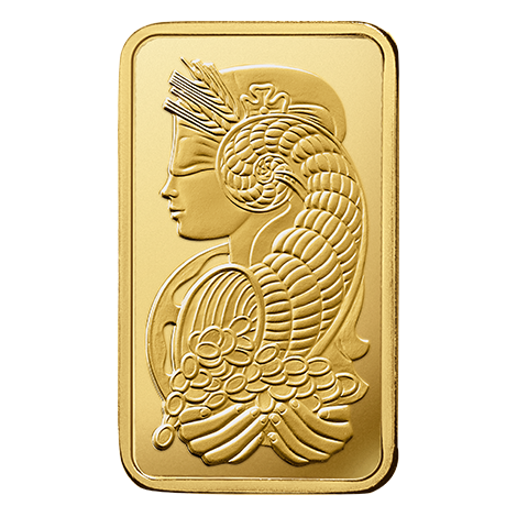 Lingotti multigrammo 4 x 2,5 grammi d'oro, platino, palladio, argento