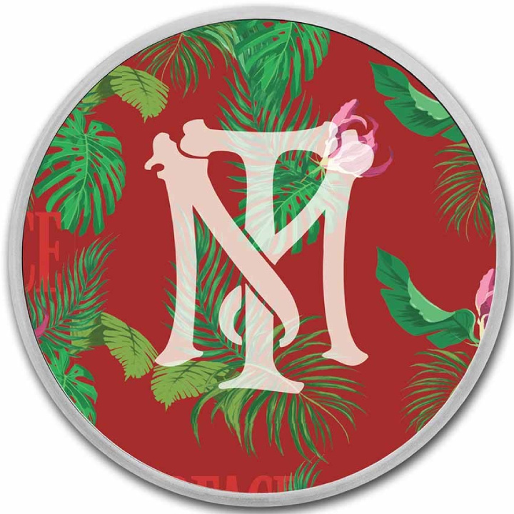 Lote de 2 monedas Chad: Hombre con cicatriz "Miami - 40 Aniversario de la película coloreada 2x1 oz Plata 2023