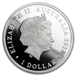 Łabędź 1 uncja srebra 2018 Proof