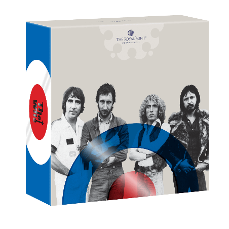 Legendy Muzyki: THE WHO 1 uncja Srebra 2021 Proof