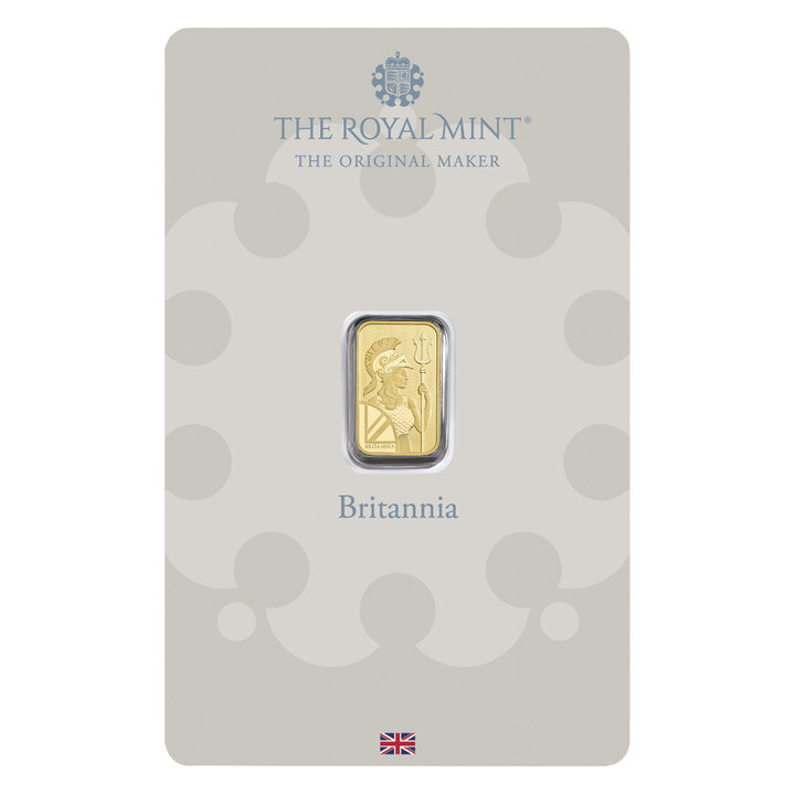 Gold Bar Britannia 1oz 