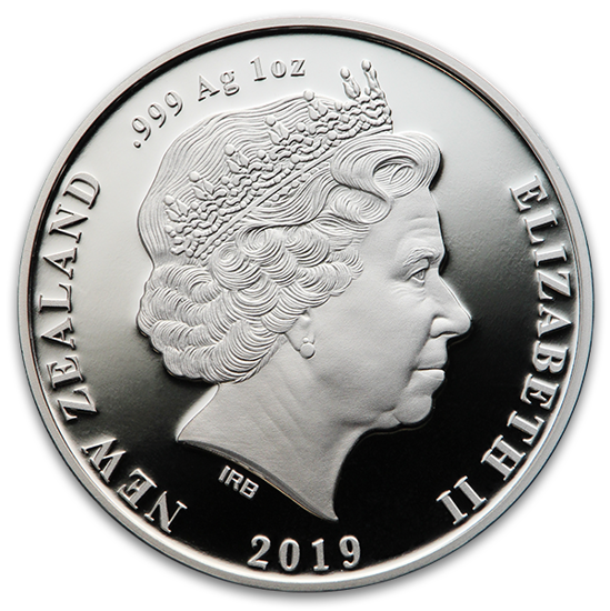 Takahe settentrionale 1 oncia d'argento 2019 Proof