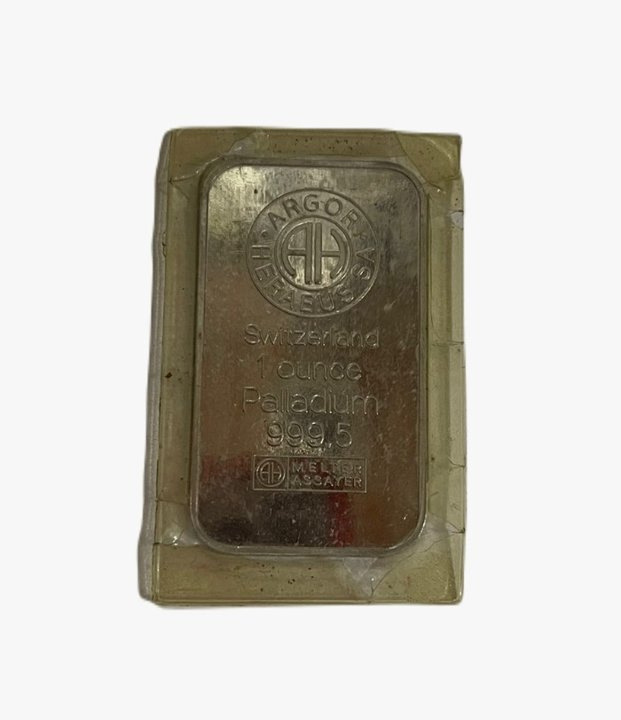 Bar Argor Heraeus 1 oz Pallad
