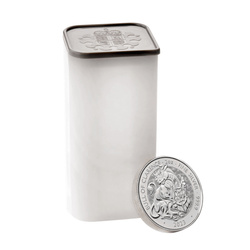 The Royal Tudor Beasts: The Bull of Clarence 2 oz Silber 2023