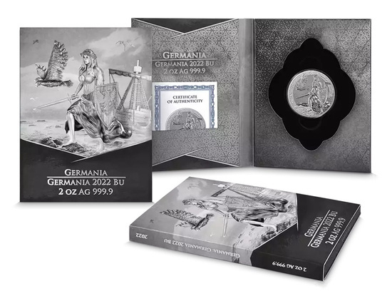 Germania 2 oz Plata 2022