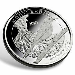 Montserrat: Oriole 1 oz Silver 2020