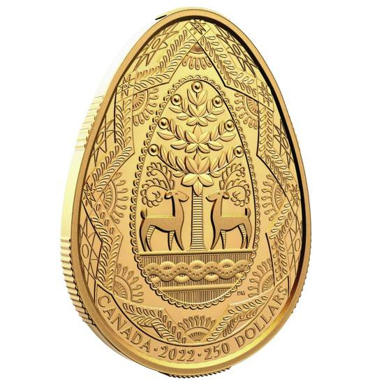 Uovo di Pasqua Oro 2022 Proof