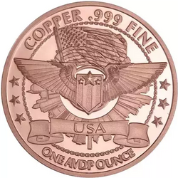 COVID-19 1 oz Copper