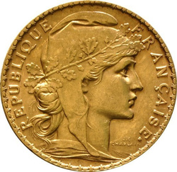 France, 20 francs Marianne et le coq Différentes années