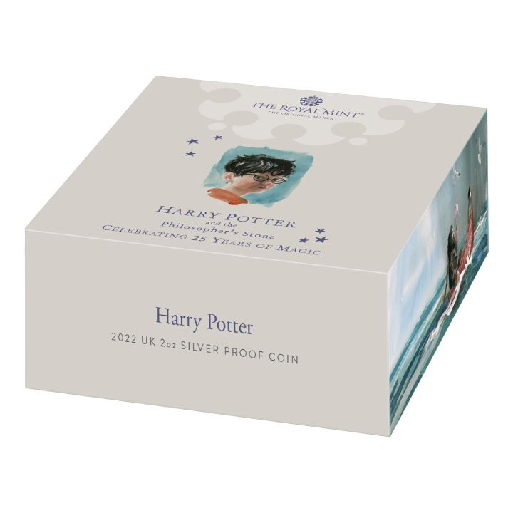 Harry Potter 25 Aniversario 2 oz Plata 2022 Proof