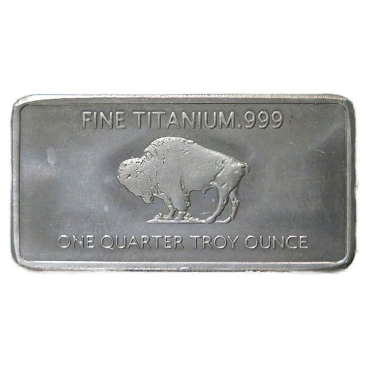 Buffalo Bar 1/4 oz Titanium
