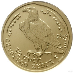 Fehérfejű sas 1/2 uncia arany 2012