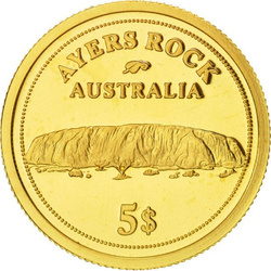 Ayers Rock 1/25 oz Oro 2006 Proof