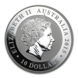 Kookaburra 10 oz Silver 2015