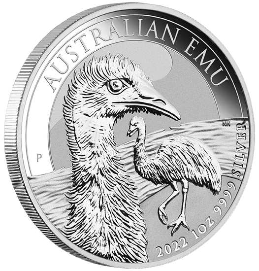 Australian Emu 1 oz Silver 2022