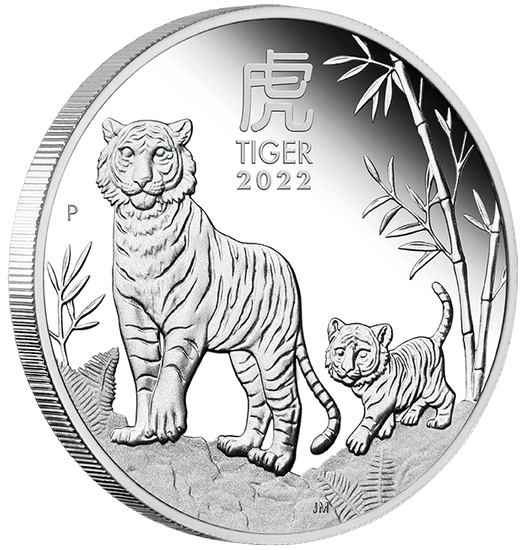 Lunar III: Año del Tigre - Cartera 3x1 oz Plata 2022