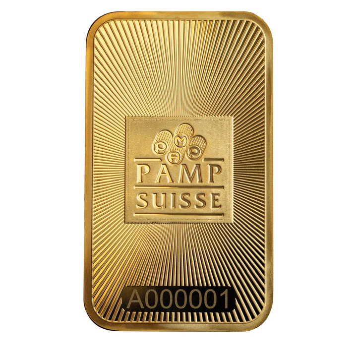 PAMP Suisse Goldbarren 1 oz Gold neu