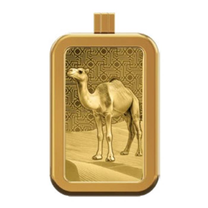 Sztabka PAMP: Arabian Camel 5 gramów Złota