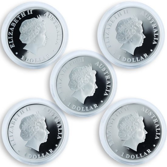 Discover Australia: The Dreaming Series Set 5 oz Silver 2010 Proof