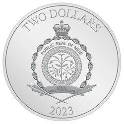 Niue: Marvel - Pókember színes 1 uncia ezüst 2023 Proof