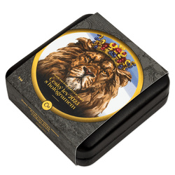 Niue: Czech Lion 1 oz Gold 2023 Proof with Hologram 