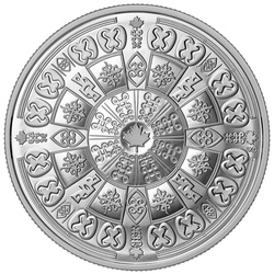 Canada Commemorating Black History - Adinkra Symbols 1 oz Argint 2026 Proof