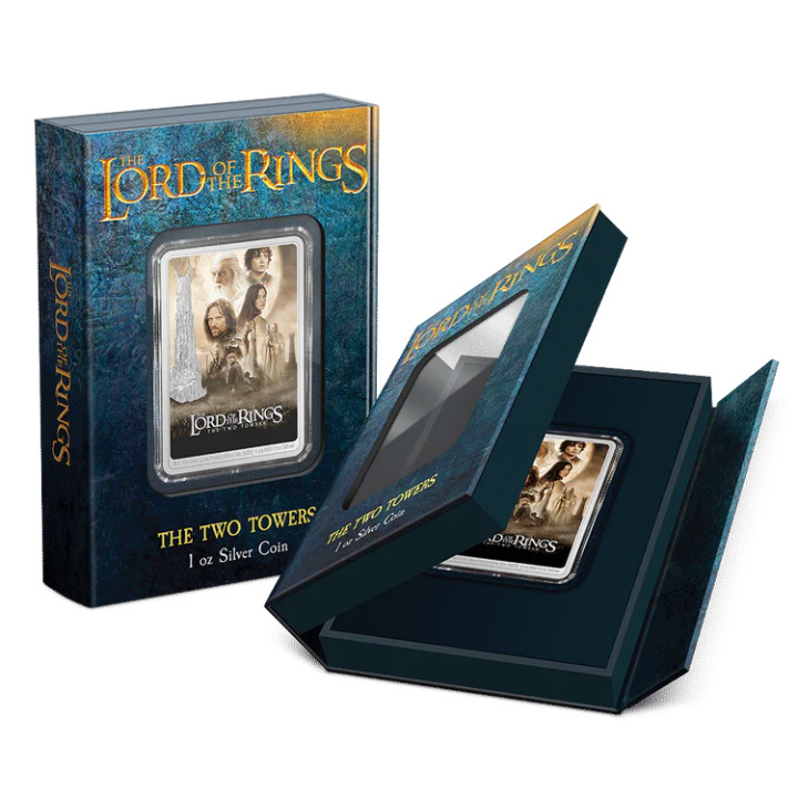 Niue: The Lord of the Rings - The Two Towers coloured 1 oz Silber 2022 Proof