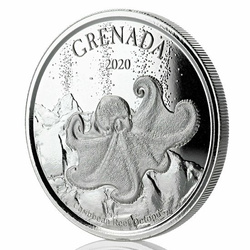 Granada: Octopus 1 oz Plata 2020