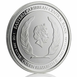 St. Vincent & the Grenadines Pax Et Justitia 1 oz Silver 2020