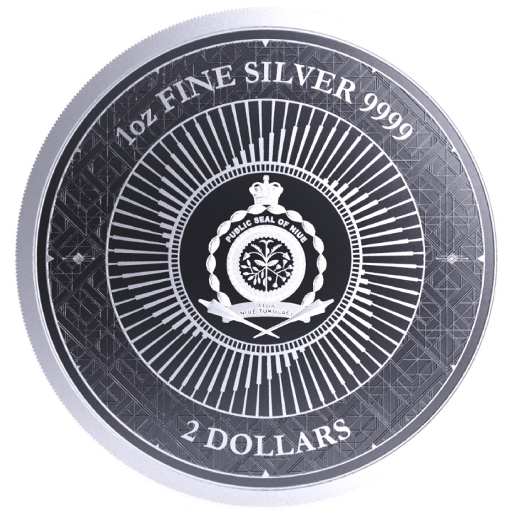 Niue: Chronos 1 oz Plata 2023