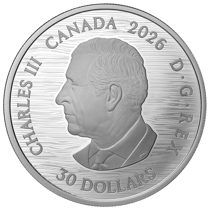 Canada: The Jack Pine by Tom Thomson, $30 Silver, 2026, Proof
