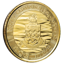 Îles Caïmans : Marlin 1 once d'or 2024 Prooflike