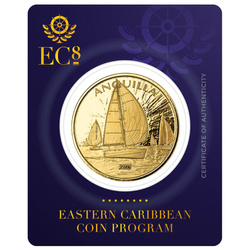 Anguilla: Regatta 1 oz Gold 2023 Proof