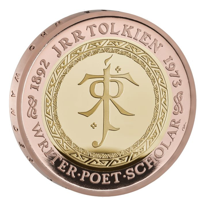 Zestaw 5 monet Wielka Brytania Złoto 2023 Proof Commemorative Coin