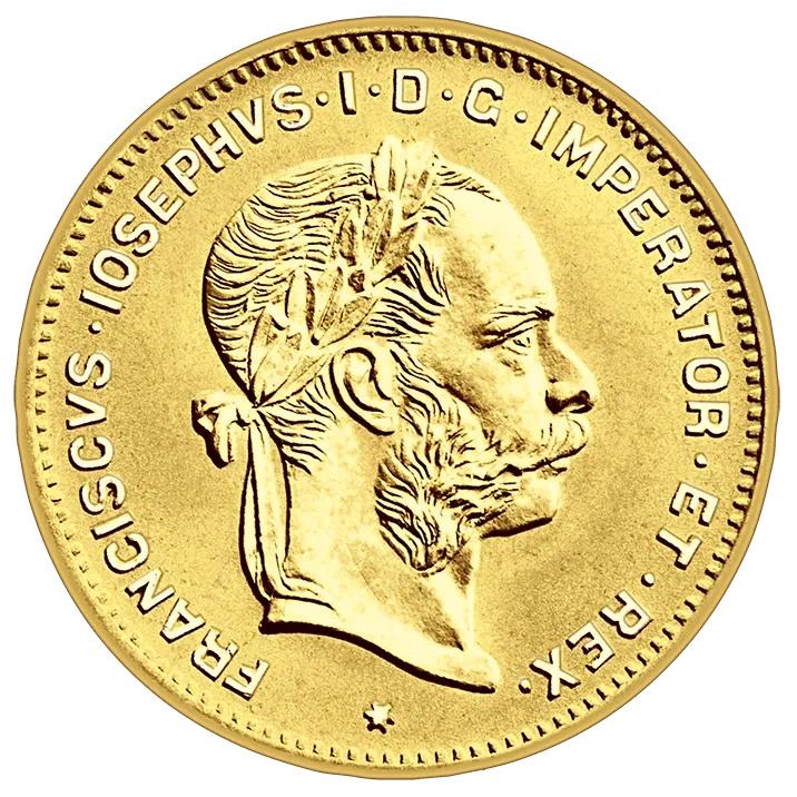 Златна монета Австрия 4 гулдена 1892 НОВО ОТСИЧАНЕ