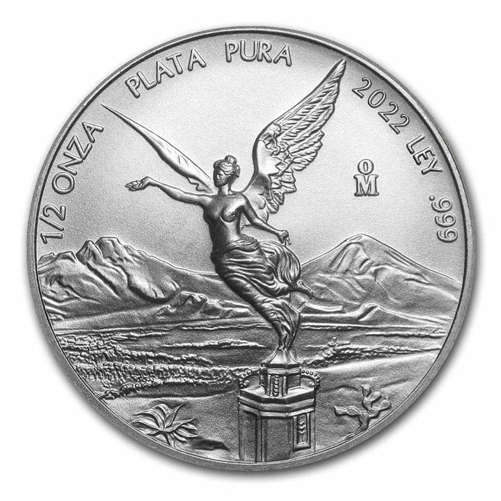 Mexican Libertad 1/2 oz Silver 2022