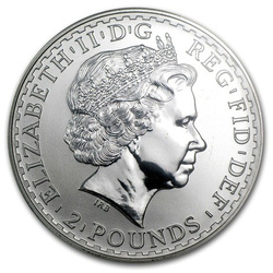 Britannia 1 uncja Srebra 2002