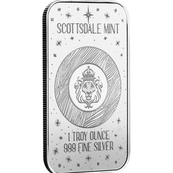 Scottsdale Mint The Holy Family farbig 1 oz Silber Barren