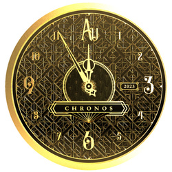 Niue: Chronos 1/10 uncji Złota 2023 Prooflike