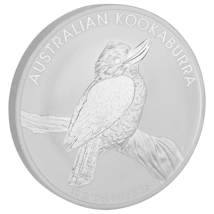 Kookaburra 10 uncji Srebra 2010