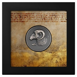 Moneda de plata Numismatic Icons - Krios 1 onza de plata 2026 High Relief Antiqued