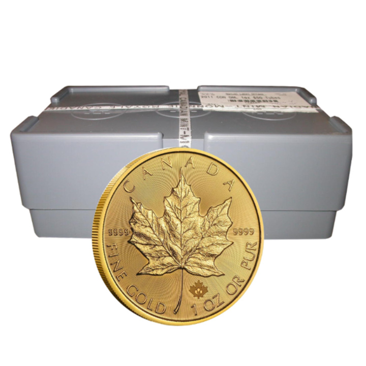 Feuille d'érable canadienne 1 once d'or 2025