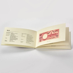 Zestaw banknotów NBP "Miasta polskie"