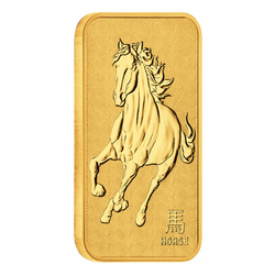 Perth Mint: Lunar III – Year of the Horse 1 oz Gold Bar (2026)