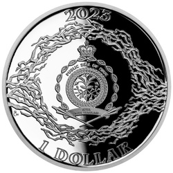 Niue: Nikola Tesla - La guerra delle correnti $1 Argento 2023 Proof