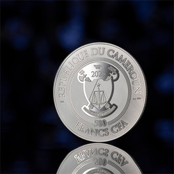 Moneda de plata Cyber Claus 1/2 onza de plata 2025 Prooflike