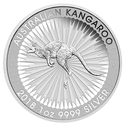 Canguro Australiano 1 oz Plata 2018