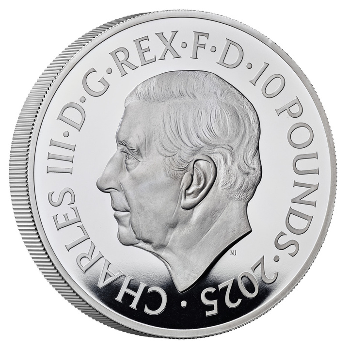 Iron Maiden 5 onzas de plata 2025 Proof